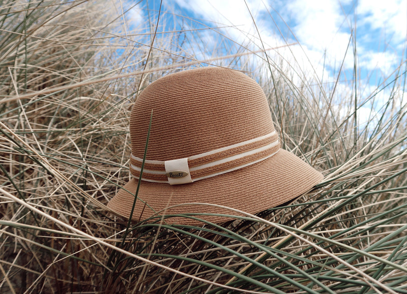 Cloche hat - Diana - melon pink - Travel Hat