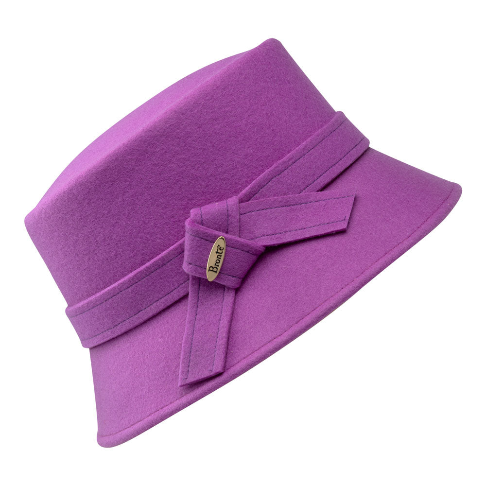 Vintage Purple Wool Spaulding Bucket Hat - popular Rare Vintage Bucket Hat