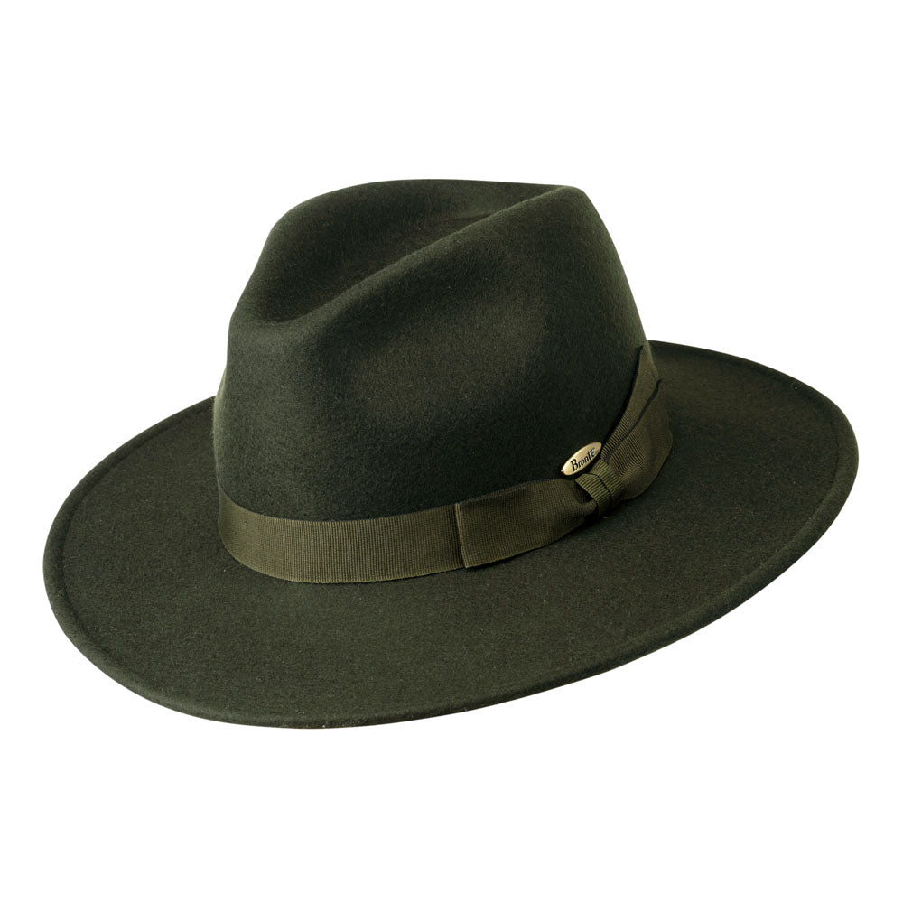 Fedora hat Sue dark green