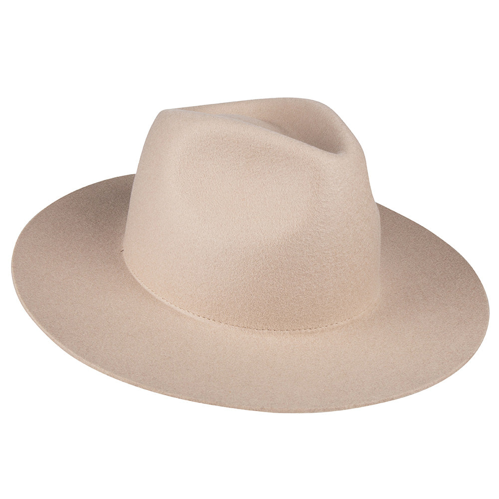 Fedora hat Amin sand beige