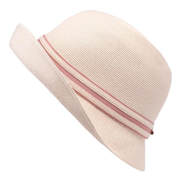 Cloche hat - Diana - rose pink - Travel Hat