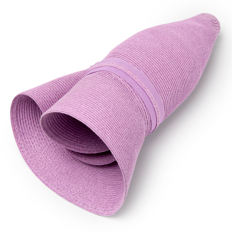 packable summer Cap - Linda purple-OSFA-SPF50 protection
