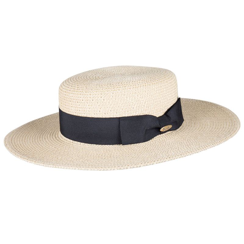 Boater - Gabrielle - naturalBronte Boater hat - Gabrielle natural tone, SPF, OSFA