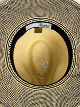 Panama hat - Vic - naturel two-tone effect