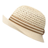 Bronte-Diana-open weave cloche hat for hot summer comfort-OSFA-natural tone