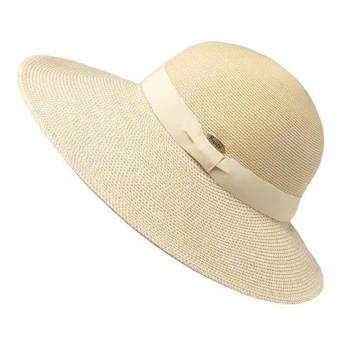 Bronte-Sun-hat-Esmee-with wide brim,  natural hue, SPF50,OSFA