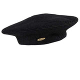 Bronte summer beret Gwen in black straw