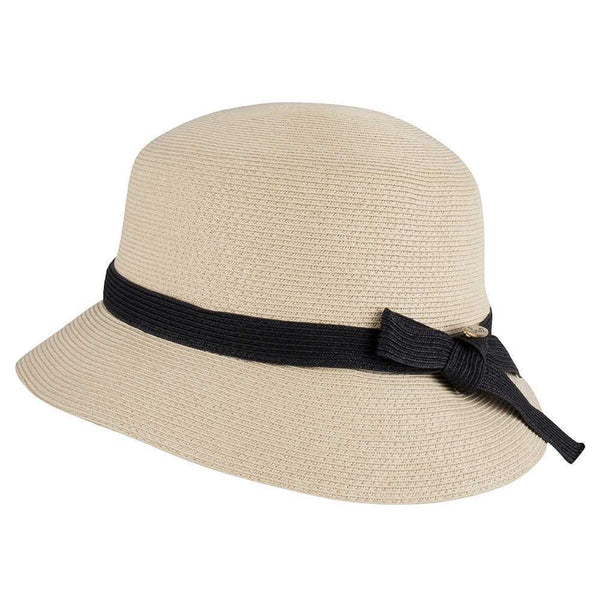 Cloche hat - Tessa - natural