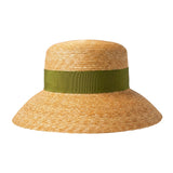 Lampshape hat - Vita - Natural/ Green