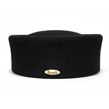 Pillbox Hat - Abby - Mokka bruin