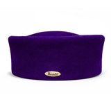 Pillbox Hat - Abby - Mokka bruin