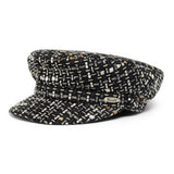 Bronte-sailor cap for women- SHIPPER- black-gold-beige