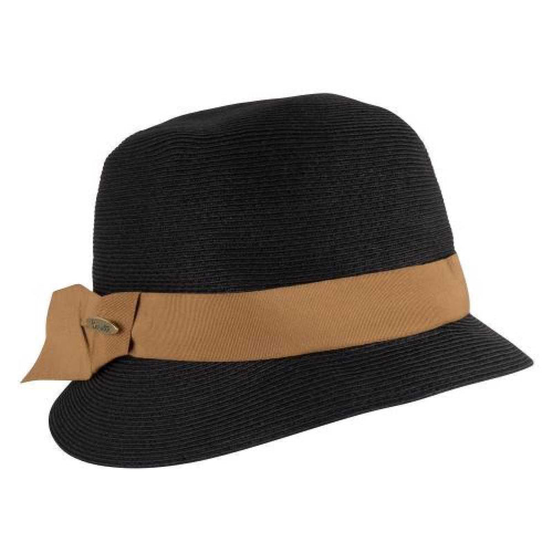 Cloche hat - Pleun - black - travel hat
