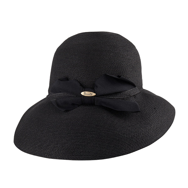 Wide brim hat - Chloé - black - travel hat