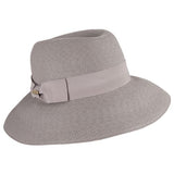 Fedora hat - Cien - grey - travel hat