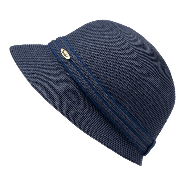 Cloche hat - Lotte - navy blue