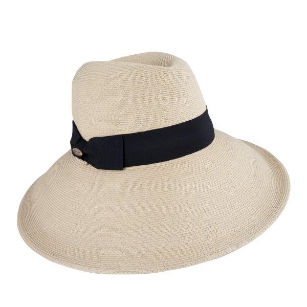 Wide brim hat - Jacqueline - natural