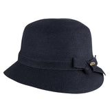 Cloche hat - Tessa - blue