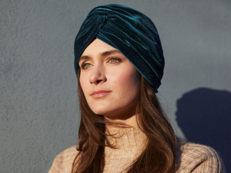 Turban - Aliya - navy blue