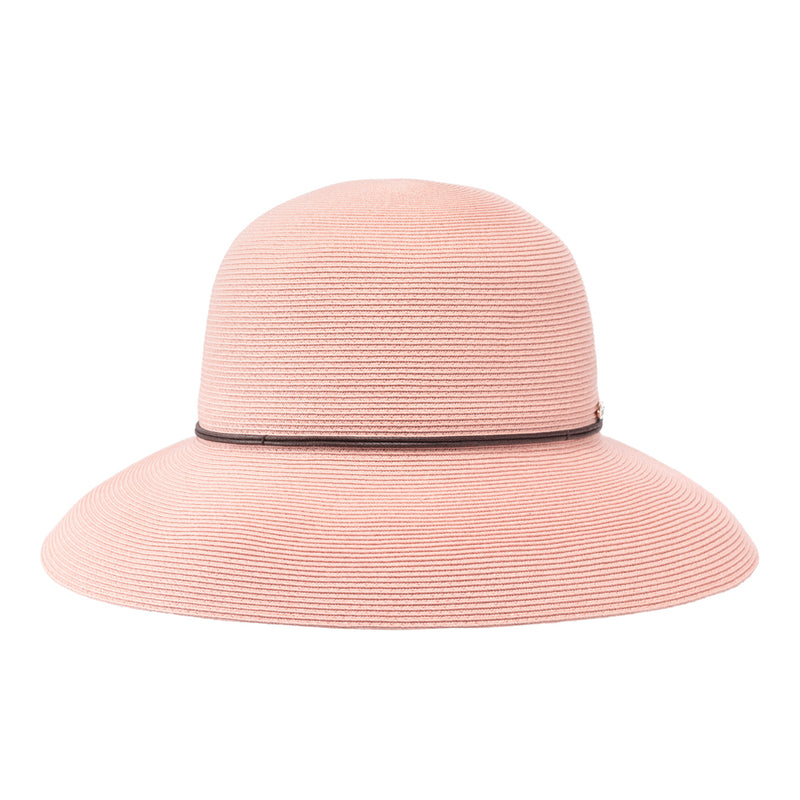 Wide brim hat - Anna - pink - travel hat