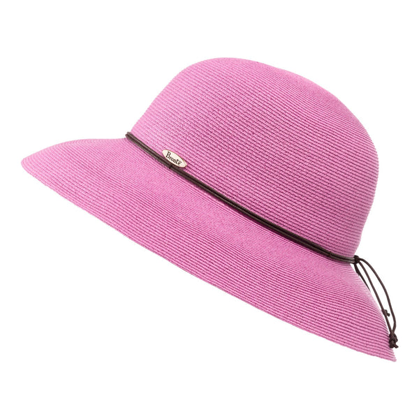 BRONTE- Anna summer hat SPF50-rollable-blush pink
