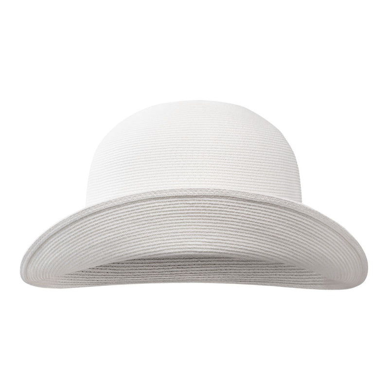 Bronte-Diana sun hat for women in white-rollable-spf50
