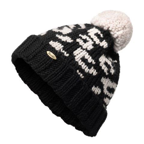 Beanie - Diede - Zwart / Ivoor