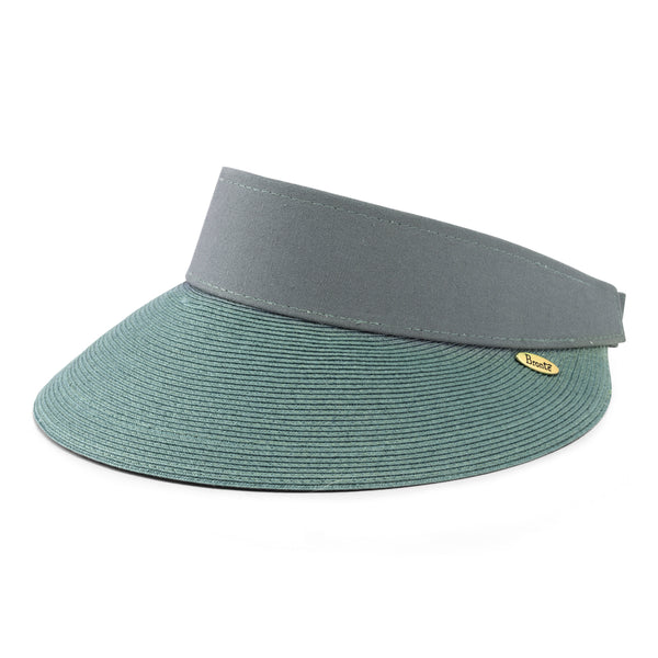 Green sun discount visor hat