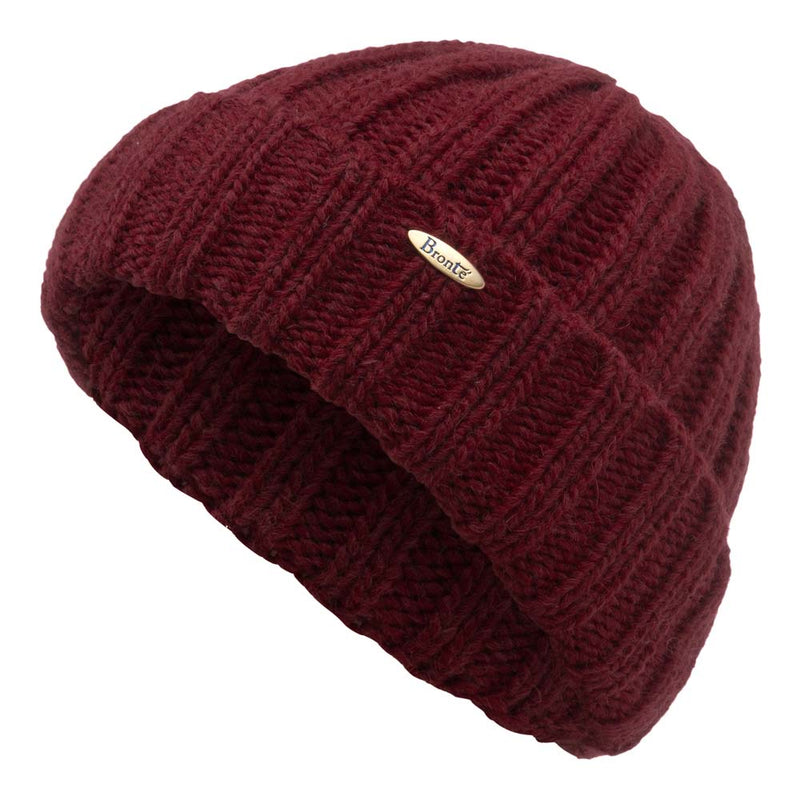 Beanie - Fallon -Burgundy Red