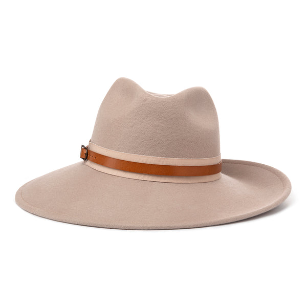 Fedora hat - Frederique - beige