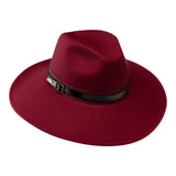 Bronte wool felt Fedora hat for women- Frederique - wine
