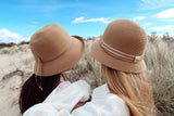 Bronte Hats - Zoey Camel - Diana camel - Travel Hats 