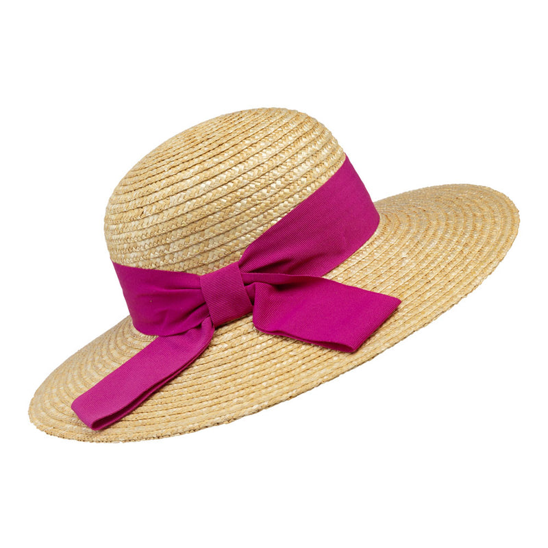 Wide brim hat - Ima - Naturel Maglina straw