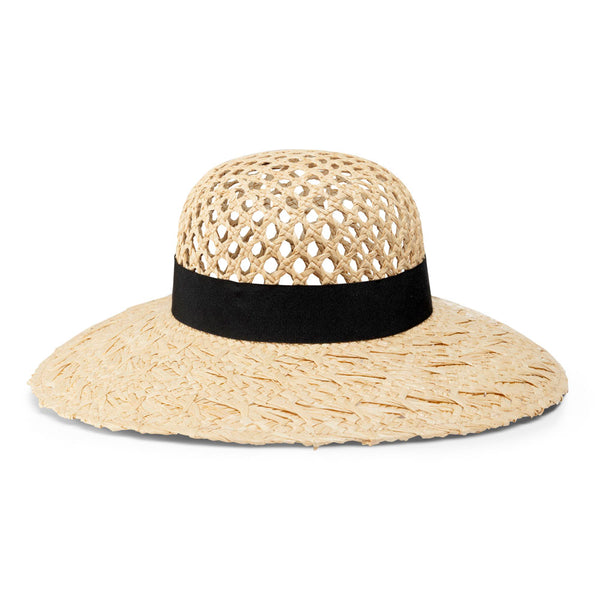 Wide brim hat - Ima - Naturel