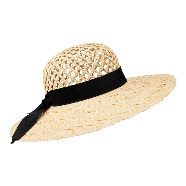Wide brim hat - Ima - Naturel