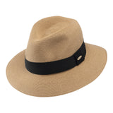 Fedora  hat - Josephine - camel - travel hat