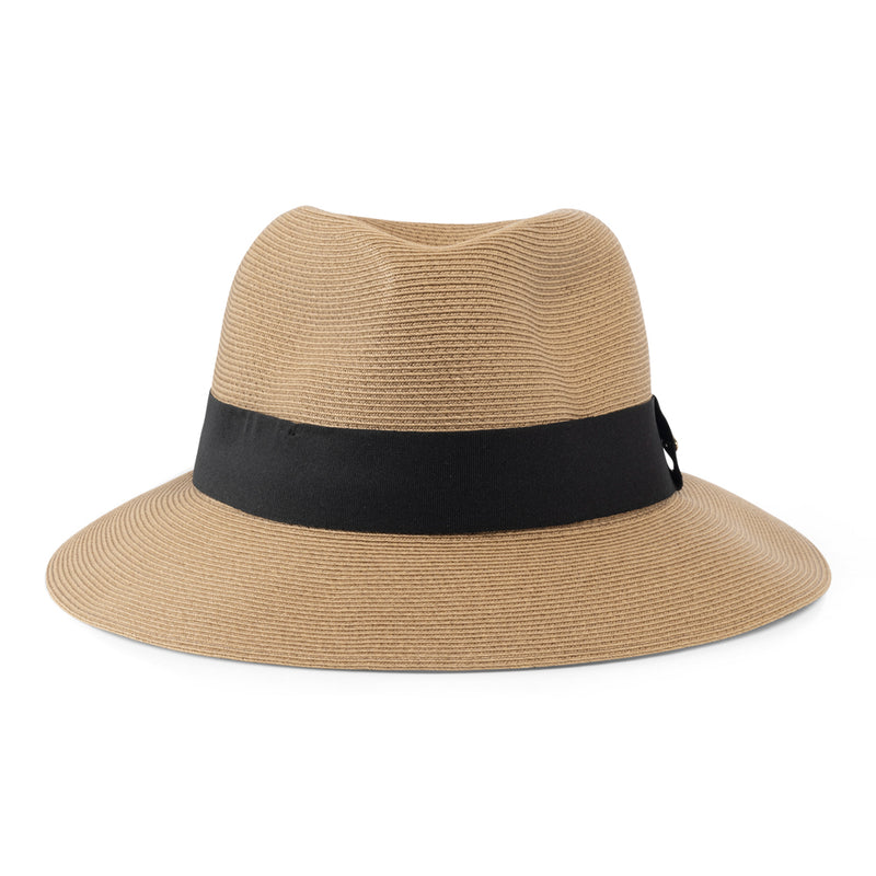 Fedora  hat - Josephine - camel - travel hat