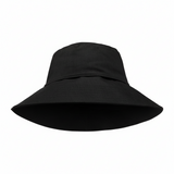 Bronté hats- Karin - Wide brim hat - Linen sun hat - Black - UPF50 - Italian linen