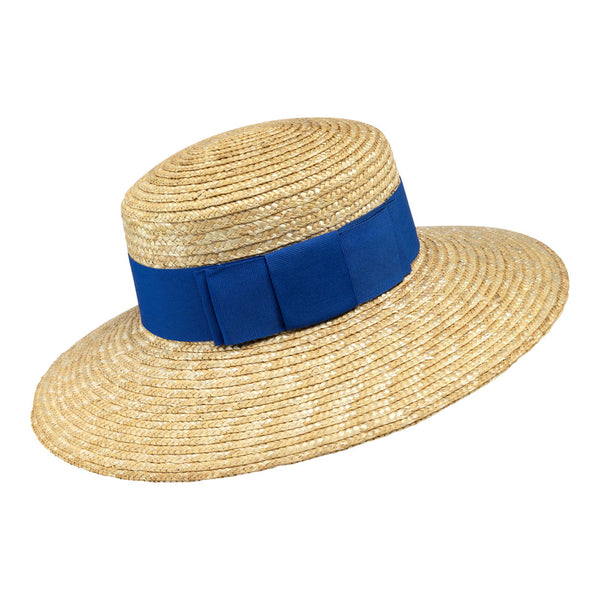 Bronte hat-Marcia- in natural straw-wide brim sun hat