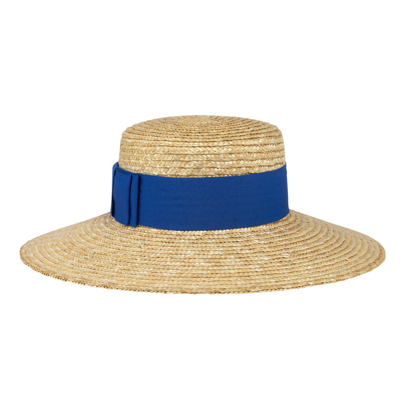 Bronte hat-Marcia- in natural straw-wide brim sun hat