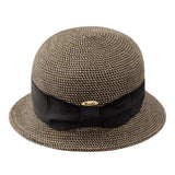 Bronte hats - miley cloche hat - black melange - UFP50 - OSFA