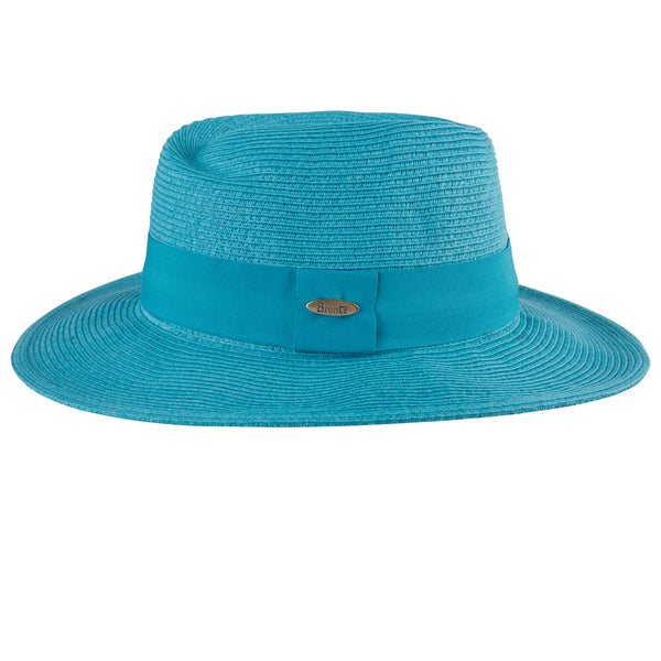 Fedora hat -Paul - Aqua blue