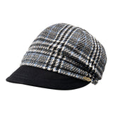 Bronte- winter cap-Rebecca-black/blue -packable