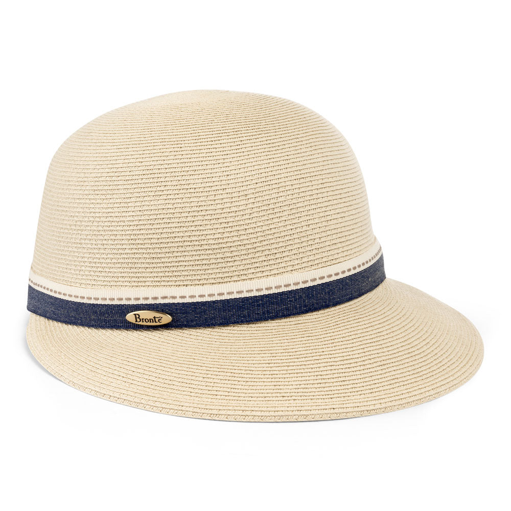 River-summer baseball cap-natural straw-OSFA-SPF50 – Bronteshop