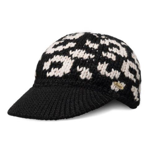 Cap - Selma - zwart/wit