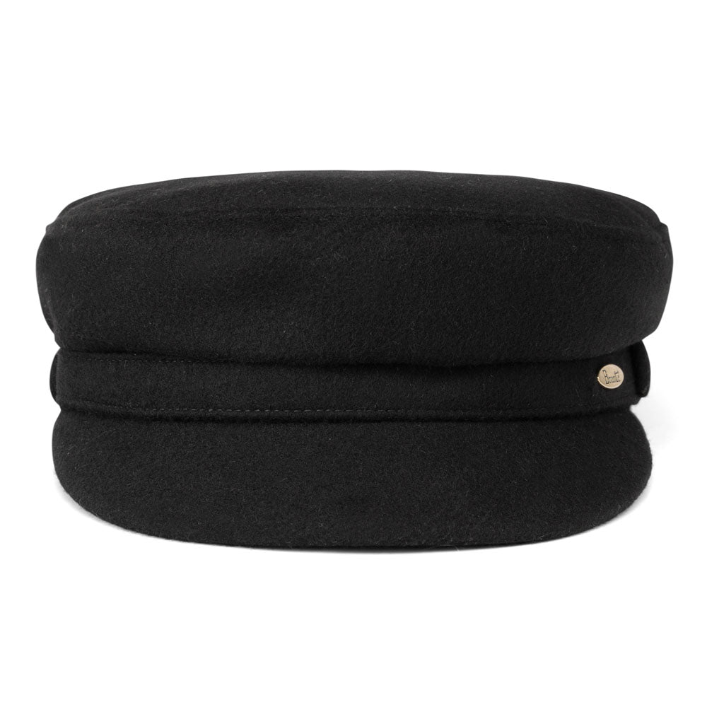 Bronté hats - Shipper Sailor cap - Black wool – Bronteshop
