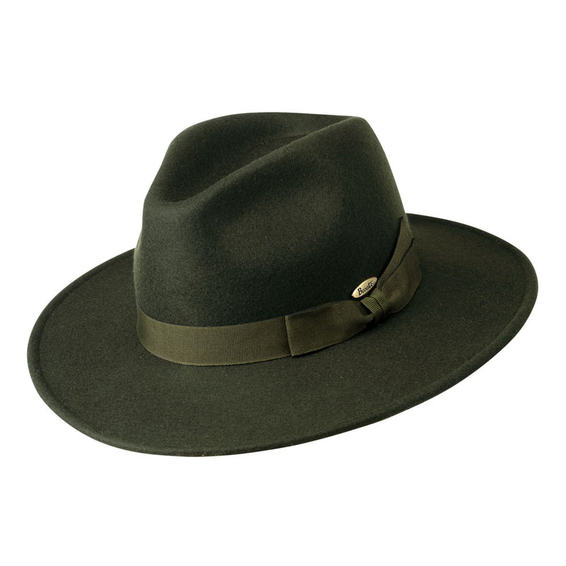 Fedora hat Sue dark green