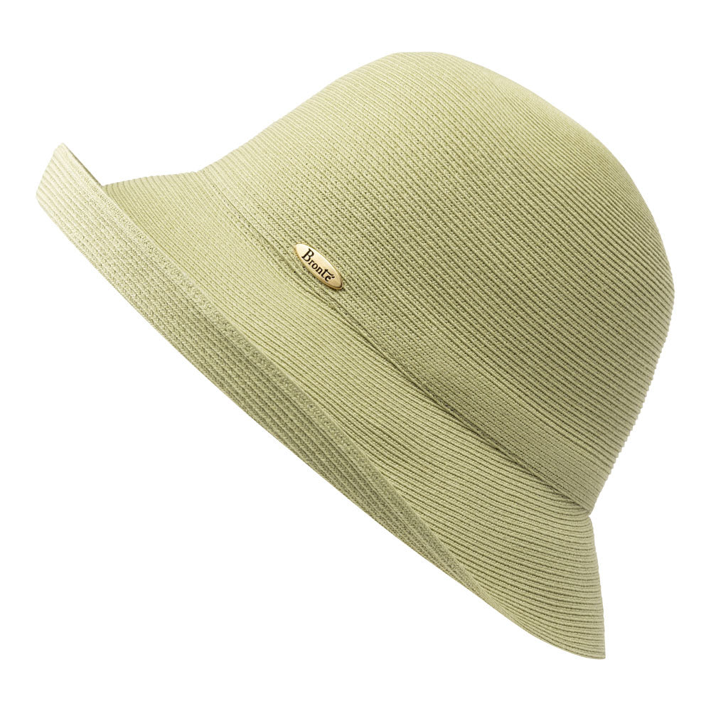 Bronté- Zoey Cloche/bucket travel hat - Matcha – Bronteshop
