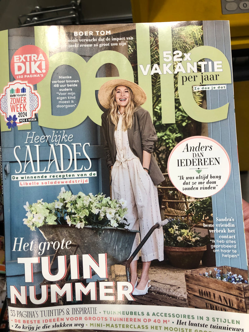 Cover Libelle with Bronte Giulia Panama hat