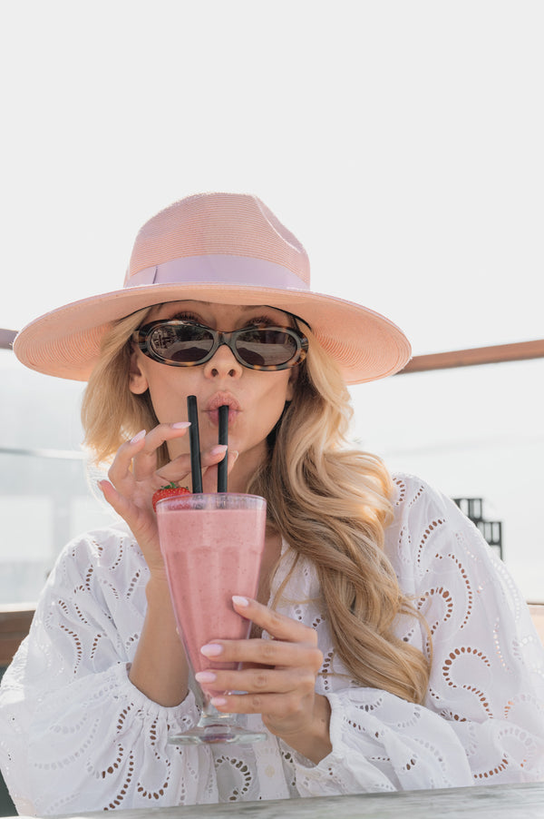Fedora hat - Veronique - pink